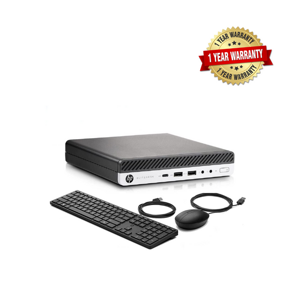 Mini desktop HP Elitedesk 800 G3, Intel Core i7-6700T - Les