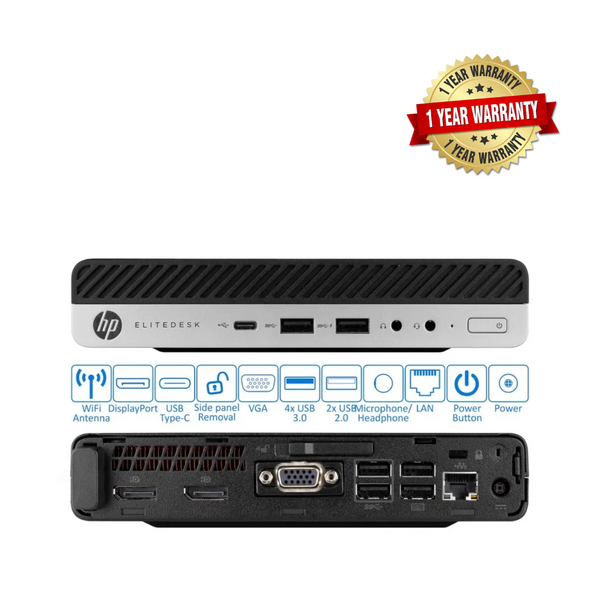 即戦力！EliteDesk 800 G3 i5-6500 office2021 HP Elitedesk 800 G3 Mini Business Desktop (Intel Quad Core i5