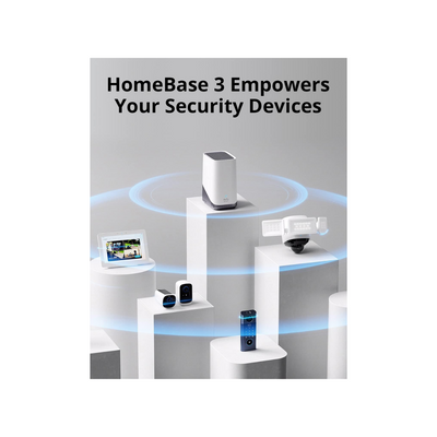 eufy Security HomeBase S380 (HomeBase 3), Eufy Edge Security Center, local storage expandable up to 16TB