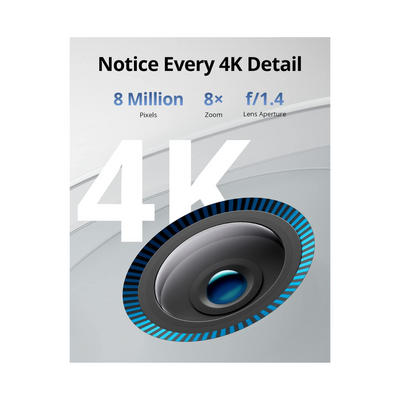 eufy Security eufyCam S330 (eufyCam 3) Kit de 4 cams