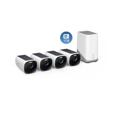 eufy Security eufyCam S330 (eufyCam 3) Kit de 4 cams-electro-shop-securité