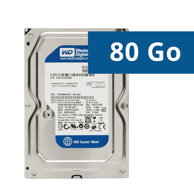 Disque Desktop 3,5" 80 Go HDD