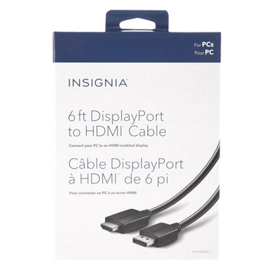 Câble DisplayPort à HDMI